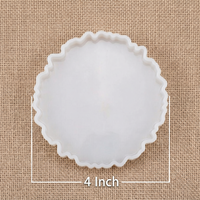 4 Inch Agate Coaster Mould