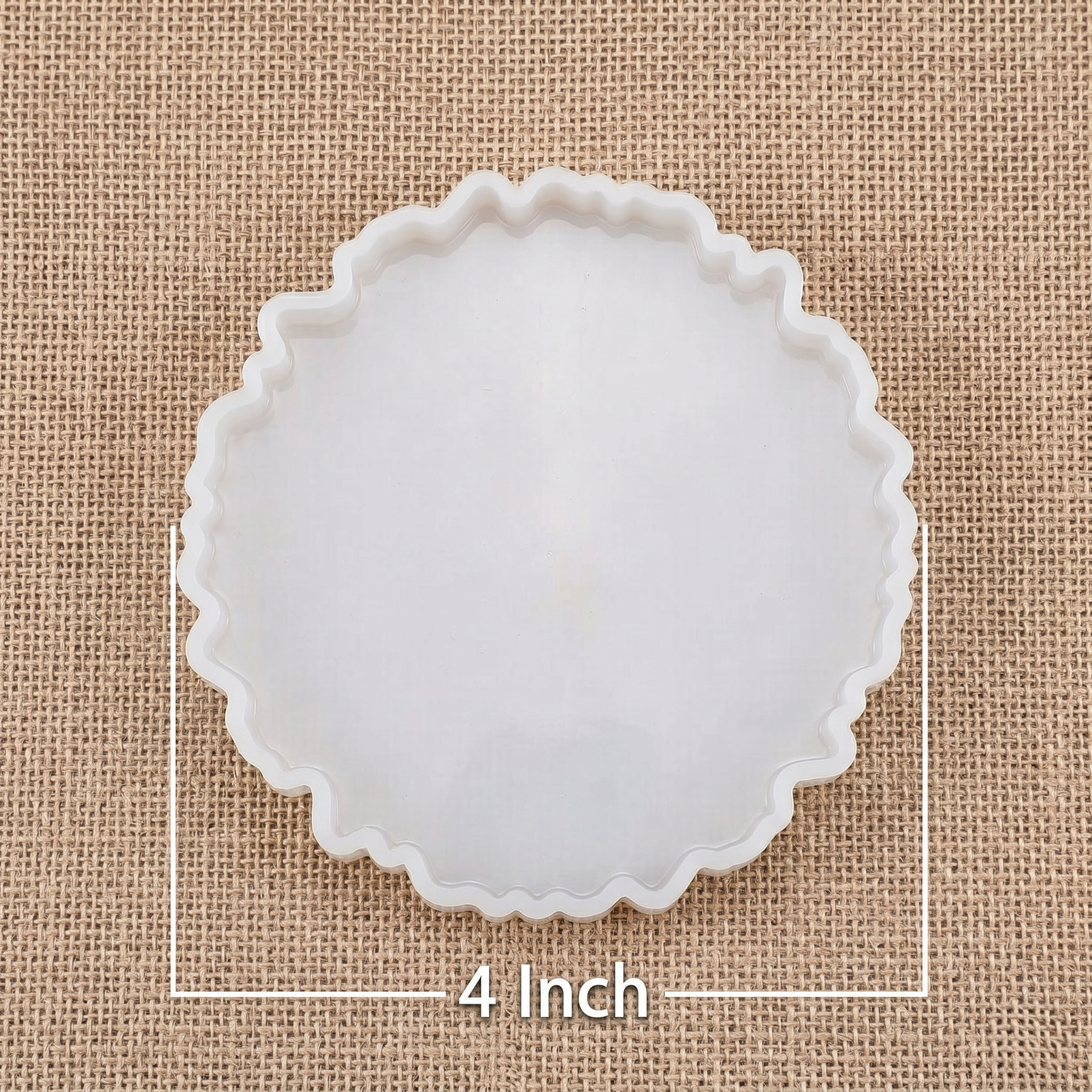 4 Inch Agate Coaster Mould