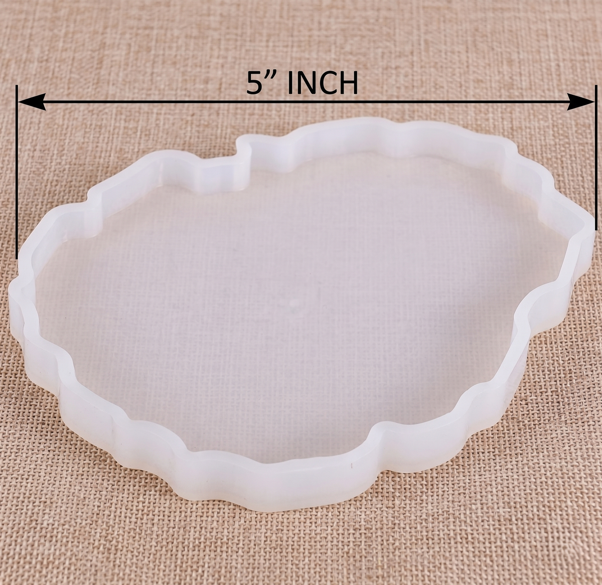 5" Oval Agate Coaster Mould