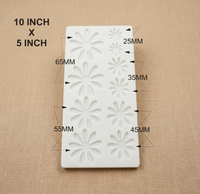 5 Cavity 3D Flower Mould