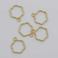 5 In 1 Gold Flower Bezel Set