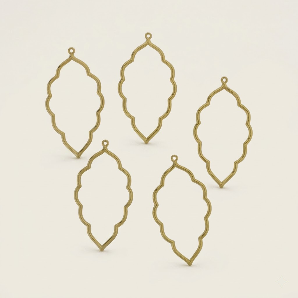 5 In 1 Leaf Bezels Set – Gold