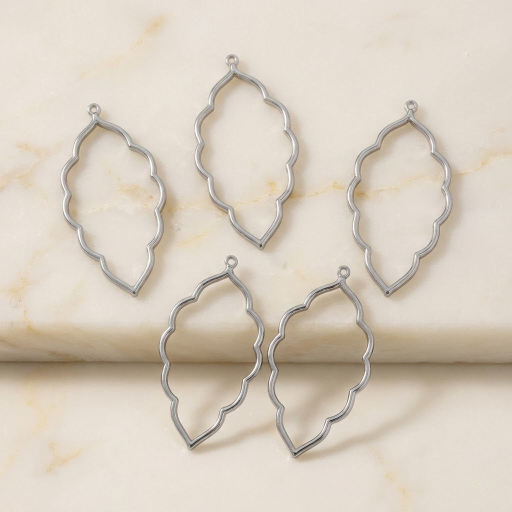 5 In 1 Leaf Bezels Set – Silver