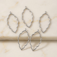 5 In 1 Leaf Bezels Set – Silver