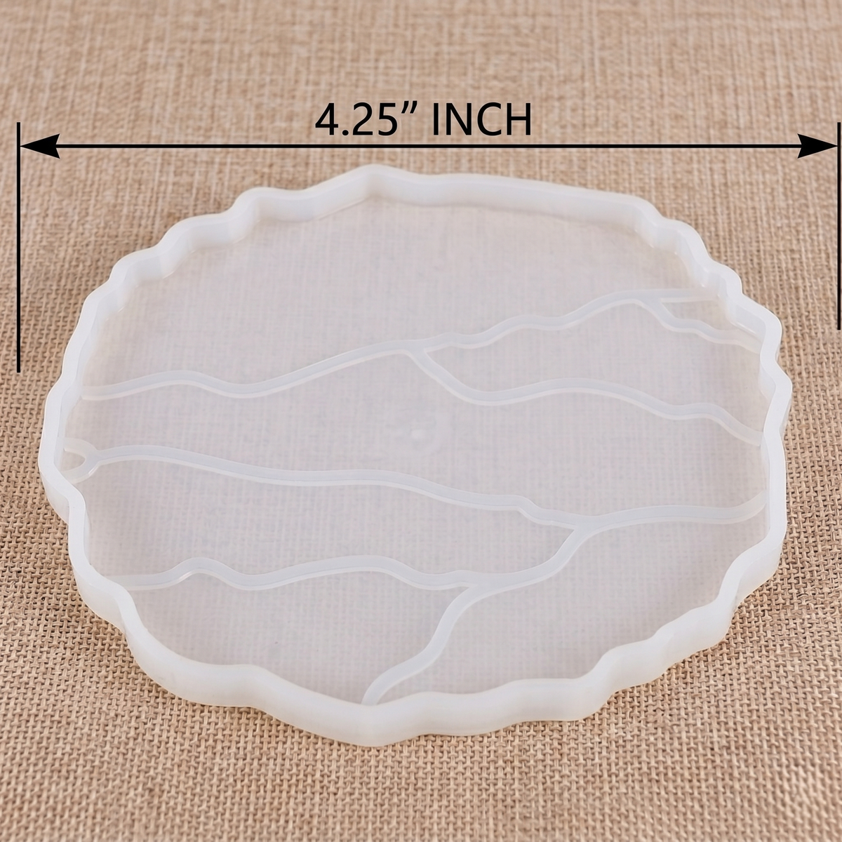 Thunder Lighting Round Agate Mould (Crack)