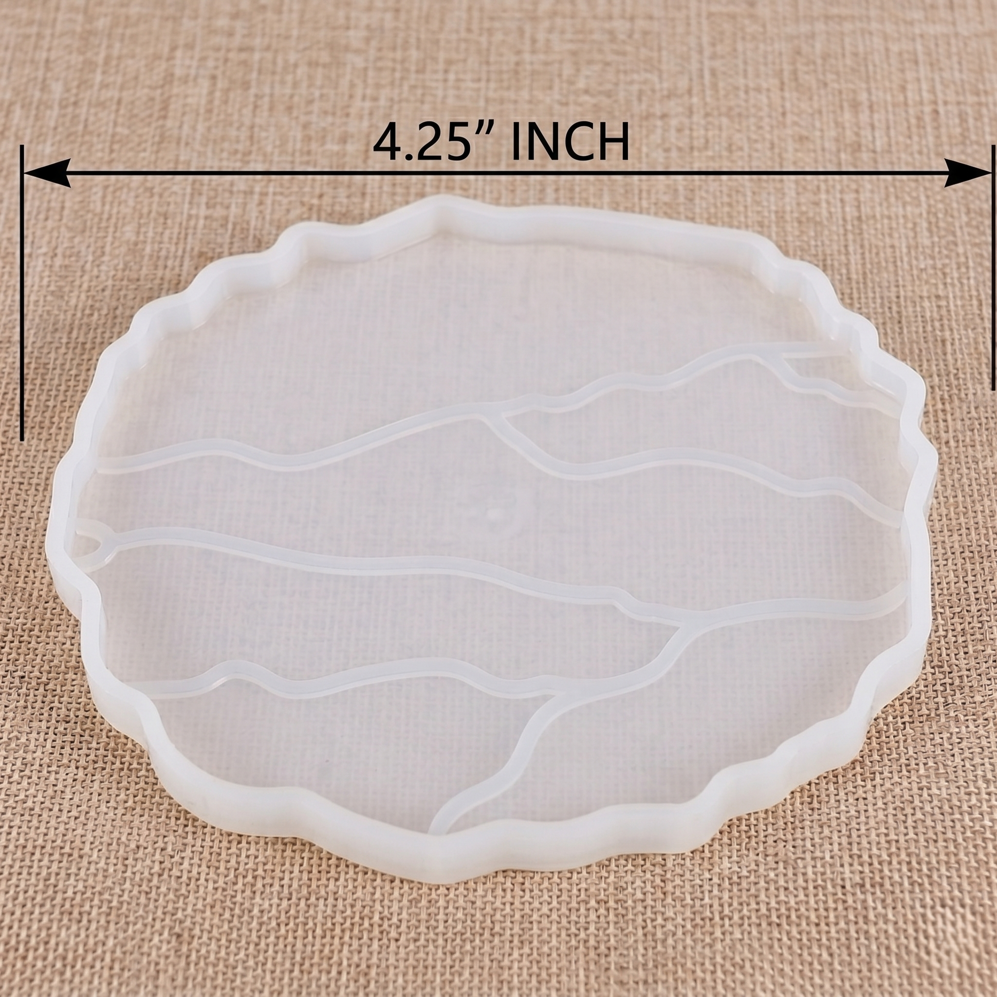 Thunder Lighting Round Agate Mould (Crack)