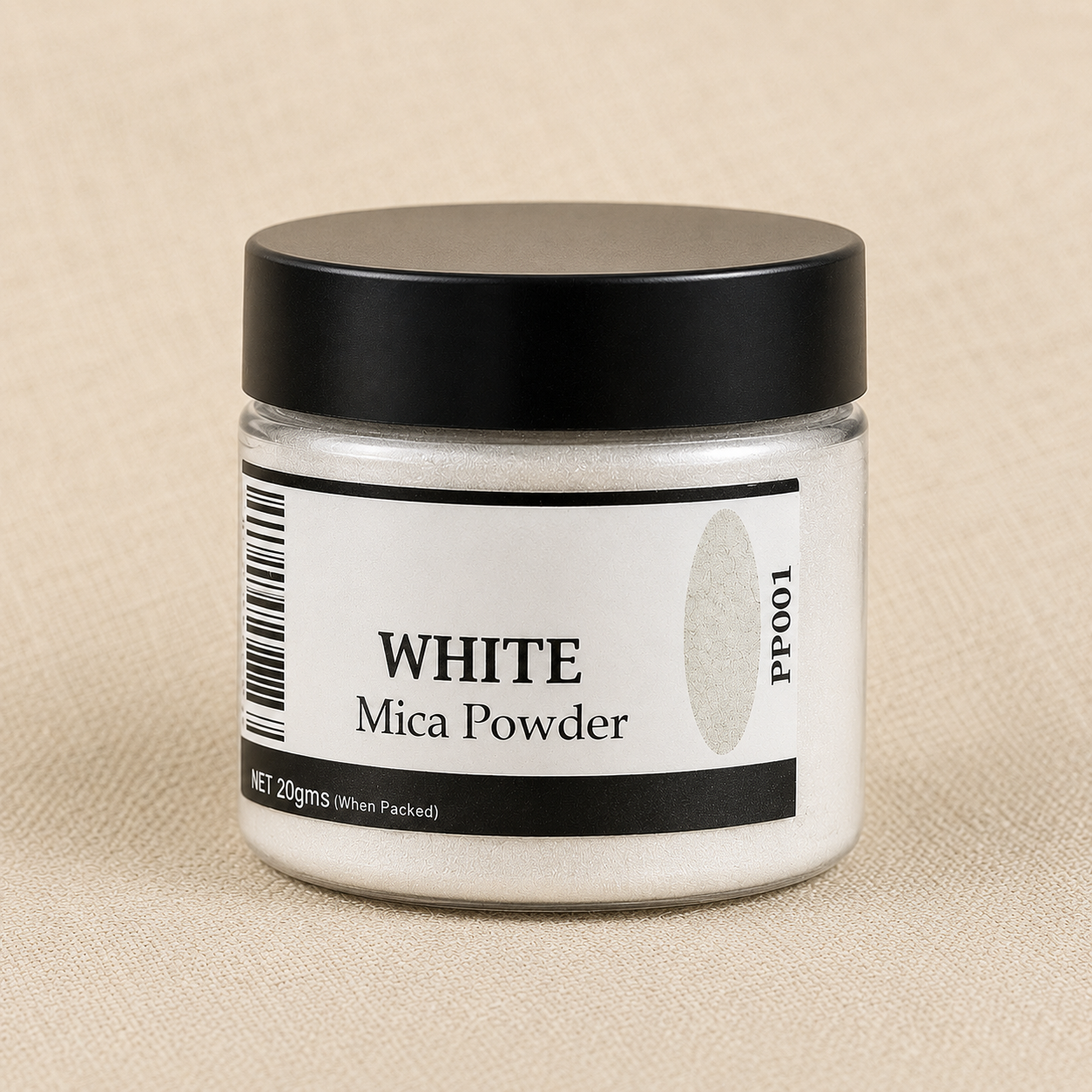 White Pearl Mica Powder 20g